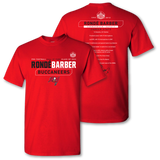 Buccaneers Rondé Barber Class of 2023 Stat Tee