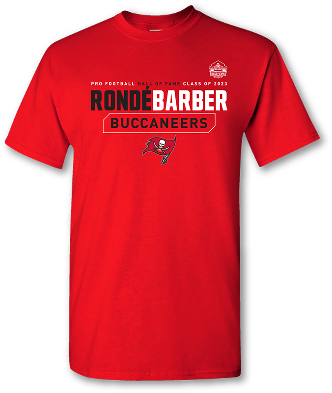 Buccaneers Rondé Barber Class of 2023 Stat Tee