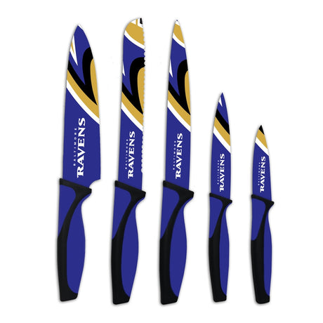 Ravens 5-Piece Stainless Steel Cutlery Knife Set