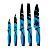 Panthers 5-Piece Stainless Steel Cutlery Knife Set