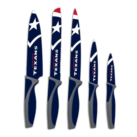 Texans 5-Piece Stainless Steel Cutlery Knife Set