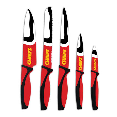 Chiefs 5-Piece Stainless Steel Cutlery Knife Set