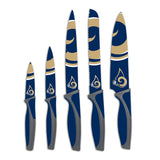 Rams 5-Piece Stainless Steel Cutlery Knife Set