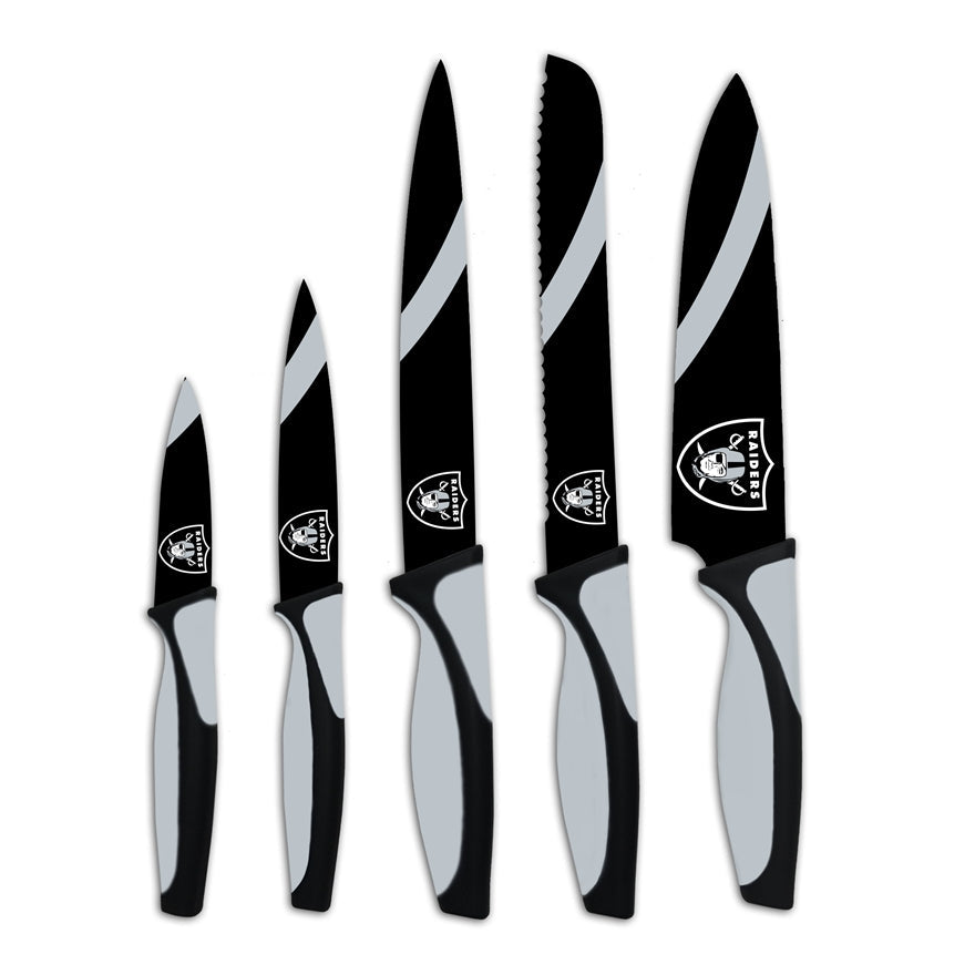 Raiders 5-Piece Stainless Steel Cutlery Knife Set