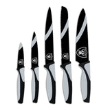 Raiders 5-Piece Stainless Steel Cutlery Knife Set