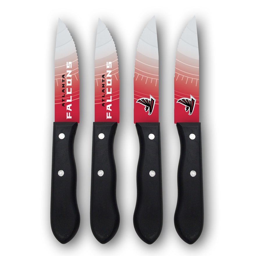 Falcons 4-Piece Stainless Steel Steak Knife Set