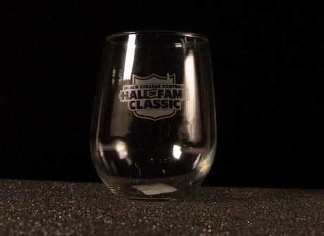 Black College Football Hall of Fame Classic Stemless Wine Glass