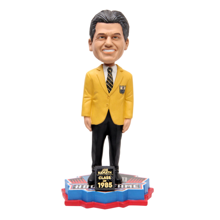 Joe Namath Limited Edition Class of 1985 Gold Jacket Bobblehead – Pro ...