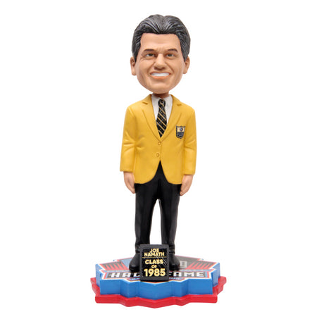 Joe Namath Limited Edition Class of 1985 Gold Jacket Bobblehead