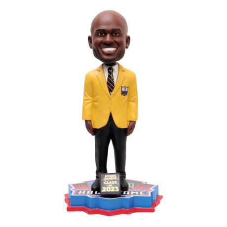 Ronde Barber Limited Edition Class of 2023 Gold Jacket Bobblehead