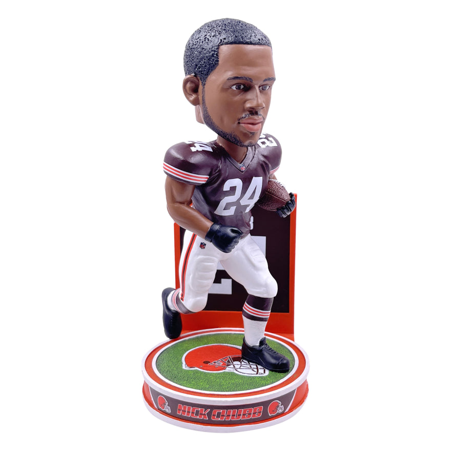 Browns Nick Chubb Hero Series Bobblehead