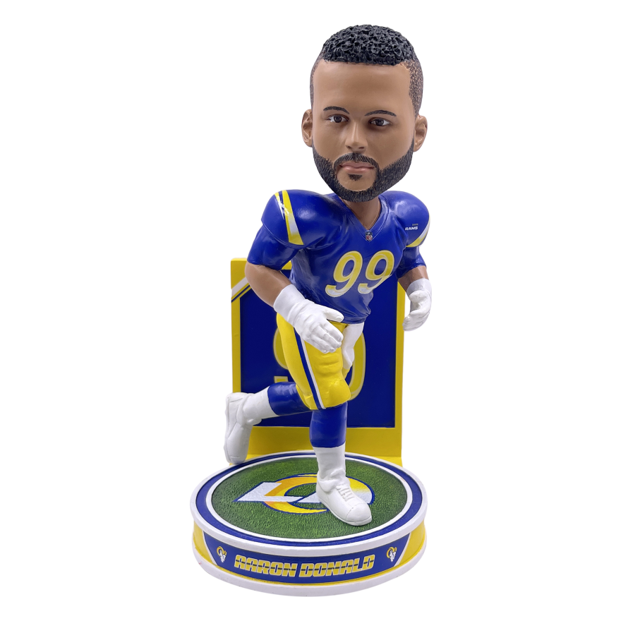 Rams Aaron Donald Hero Series Bobblehead – Pro Football Hall of Fame