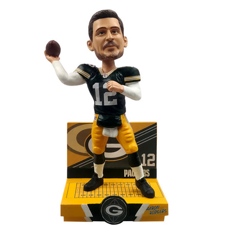 Aaron Rodgers Green Bay Packers Highlight Series Player Bobblehead
