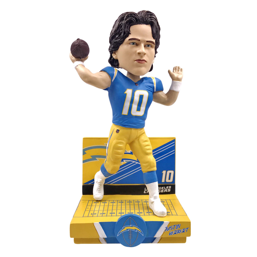 Justin Herbert Los Angeles Chargers Highlight Series Player Bobblehead