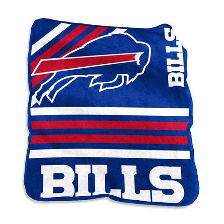 Bills 46" x 60" 40-Yard Dash Micro Raschel Blanket
