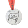 Buccaneers Classic Round Aluminum Ornament