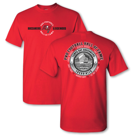 Buccaneers Hall of Fame Legends T-Shirt 2023