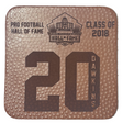 Brian Dawkins Leather Player Coaster