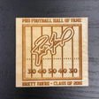 Brett Favre Wood Signature Field Magnet