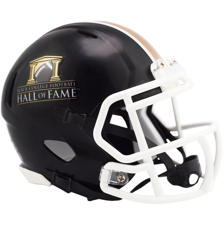 Black College Football Hall of Fame Black Speed Mini Helmet