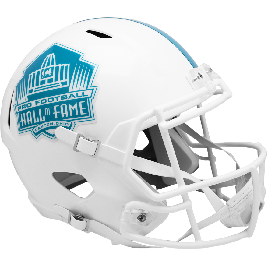 Hall of Fame Riddell Speed Replica Helmet - White/Teal