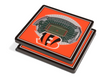 Bengals 3D Logo Series Coaster