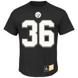 Jerome Bettis Pittsburgh Steelers Hall of Fame Name and Number Tee