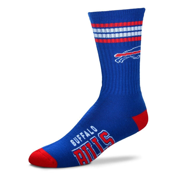 Bills 4 Stripe Deuce Sock