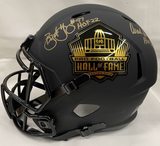 Class of 2022 Autographed Hall of Fame Black Eclipse Replica Helmet