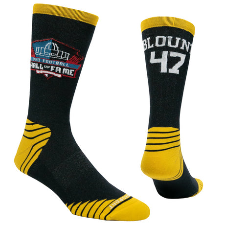 Steelers Mel Blount Gold Jacket Game Day Socks