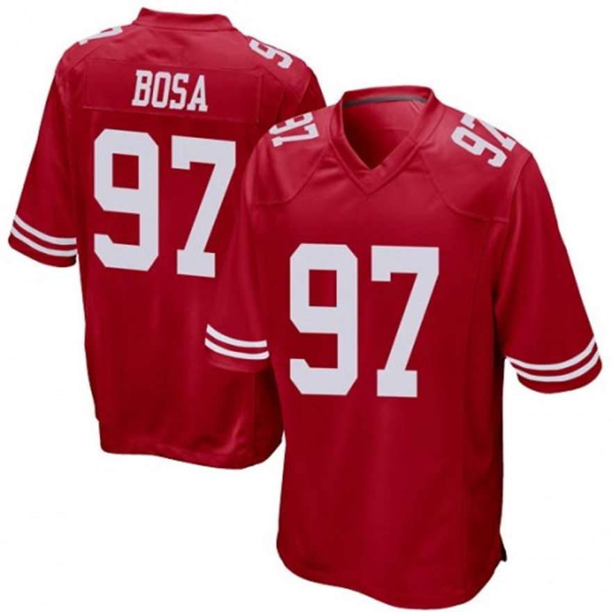 49ers gear 49ers Nick Bosa Youth Nike Game Jersey S / Red