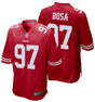 49ers Nick Bosa Men's Red Nike Game Jersey