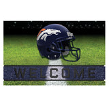 Broncos Crumb Rubber Door Mat