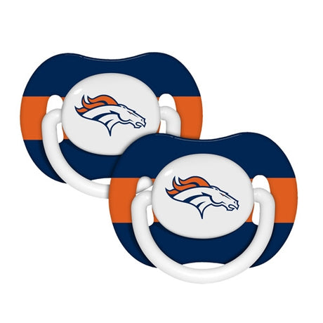 Broncos 2 Pack Pacifiers