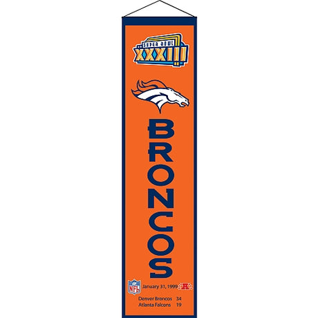 Super Bowl XXXIII Banner