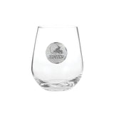 Browns 2-Piece Stemless Wine Glass Set with Collectible Box