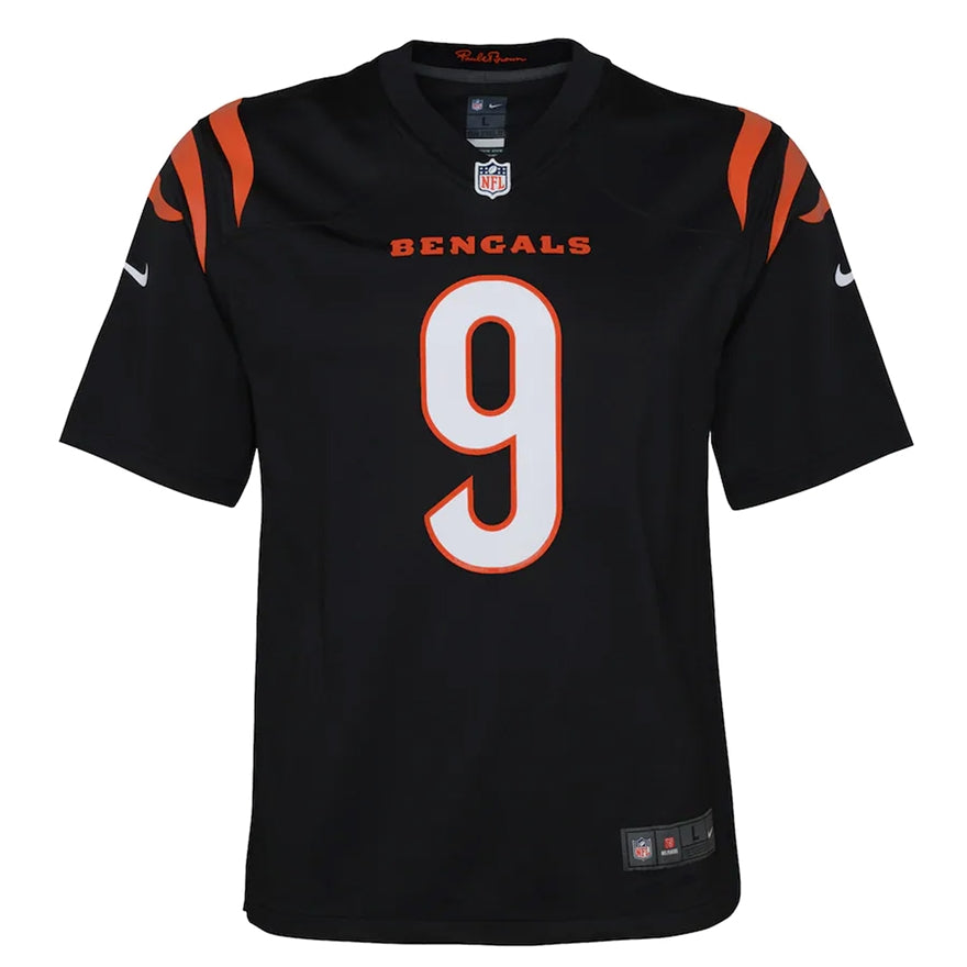 Bengals Joe Burrow Youth Nike Game Jersey