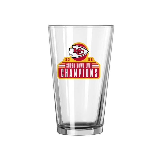 Chiefs Super Bowl LVII Champs Pint Glass