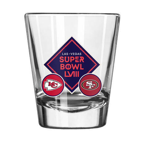 Sb 58 dueling shot glass