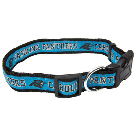 Panthers Pets First Nylon Dog Collar