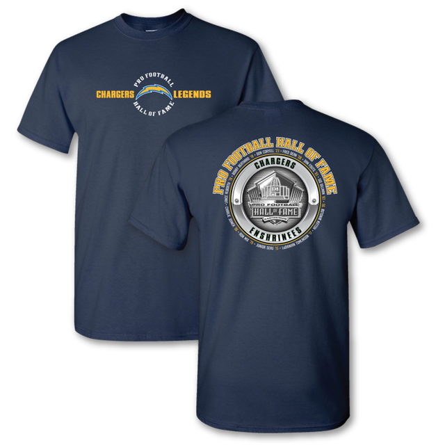 Chargers Hall of Fame Legends T-Shirt 2023