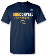 Chargers Don Coryell Class of 2023 Stat Tee