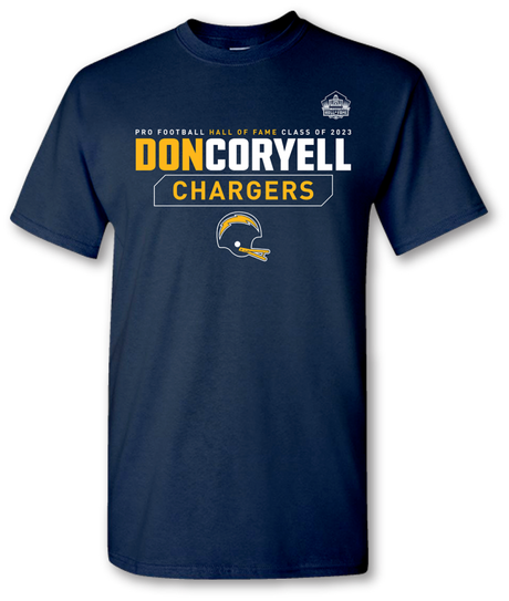 Chargers Don Coryell Class of 2023 Stat Tee