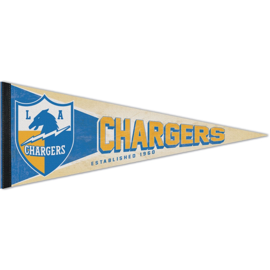 Chargers Classic Logo Pennant - Retro