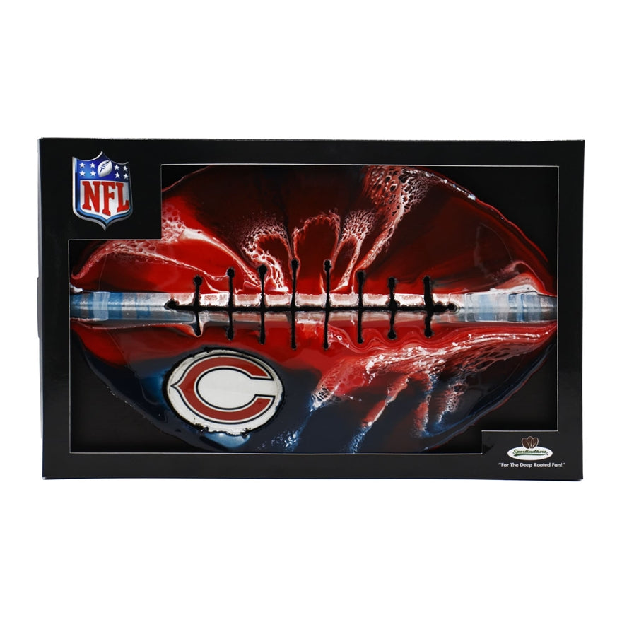 Bears Team Pride Recycled Metal Wall Art Football