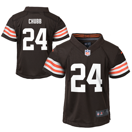 Browns Nick Chubb Toddler NFL Nike Game Jersey