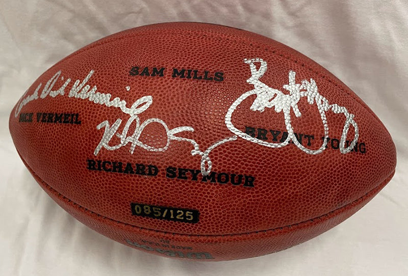 Class of 2022 Autographed Hall of Fame Football - Brown