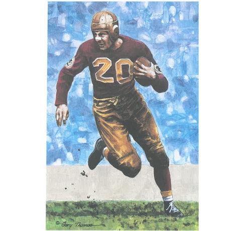 Cliff Battles Goal Line Art Proof Card