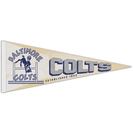 Colts Classic Logo Pennant - Retro