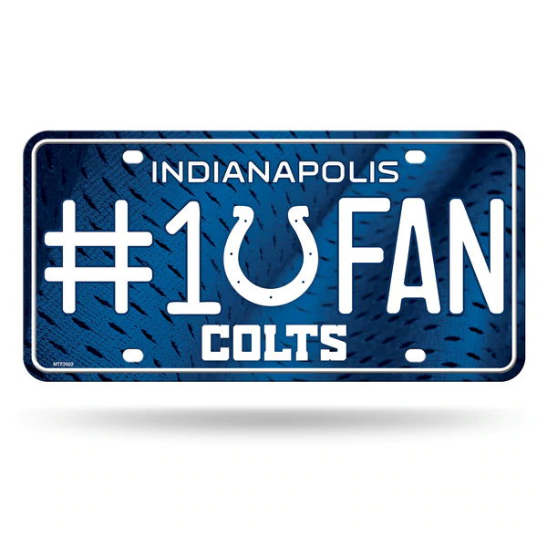 Colts License Plate